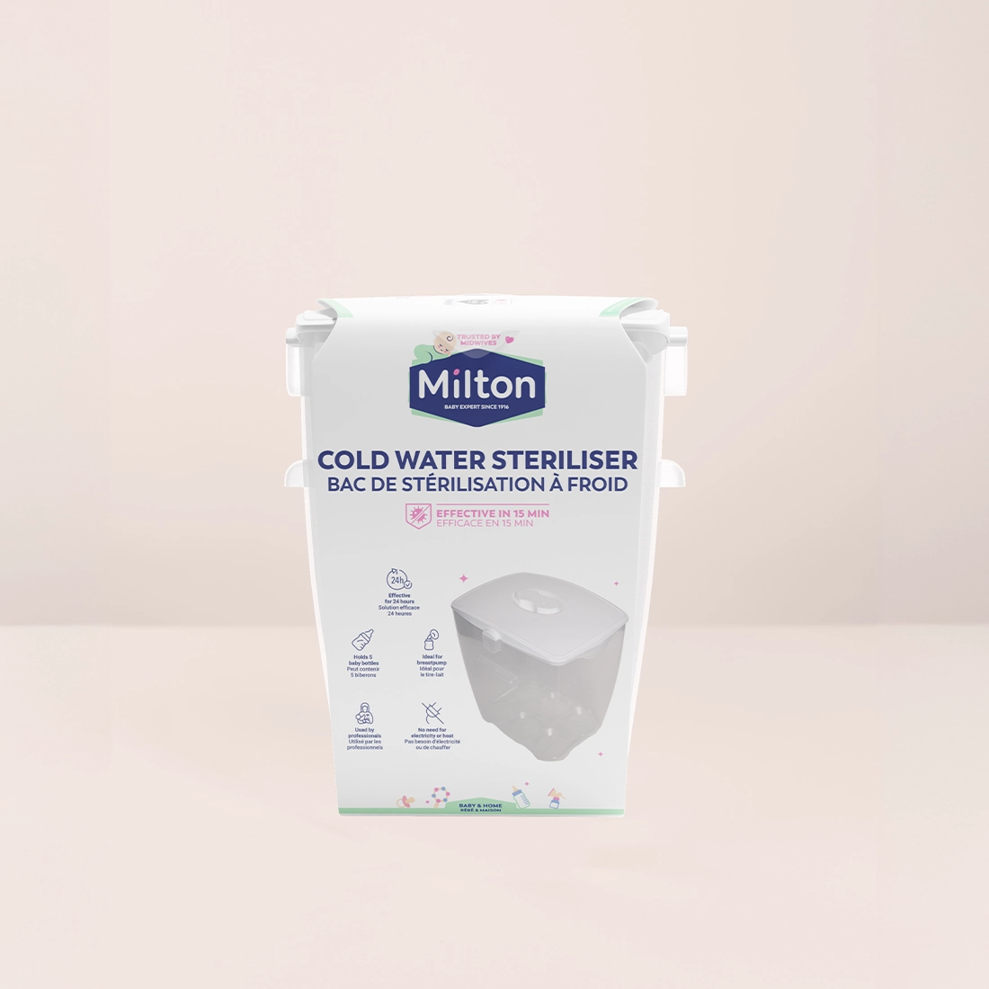 Bac de st&eacute;rilisation Milton image number 0